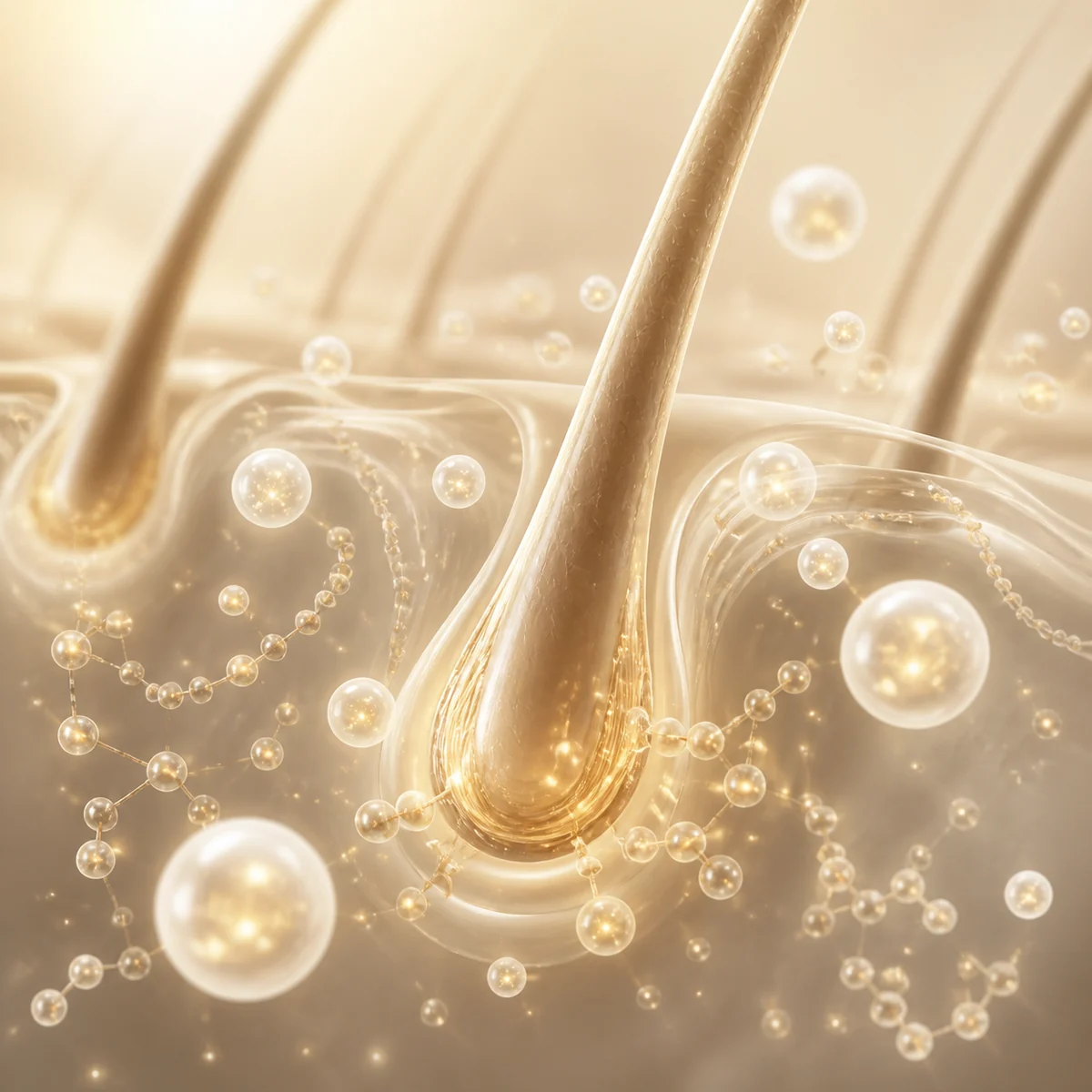 Representación conceptual de Exosomas Capilares