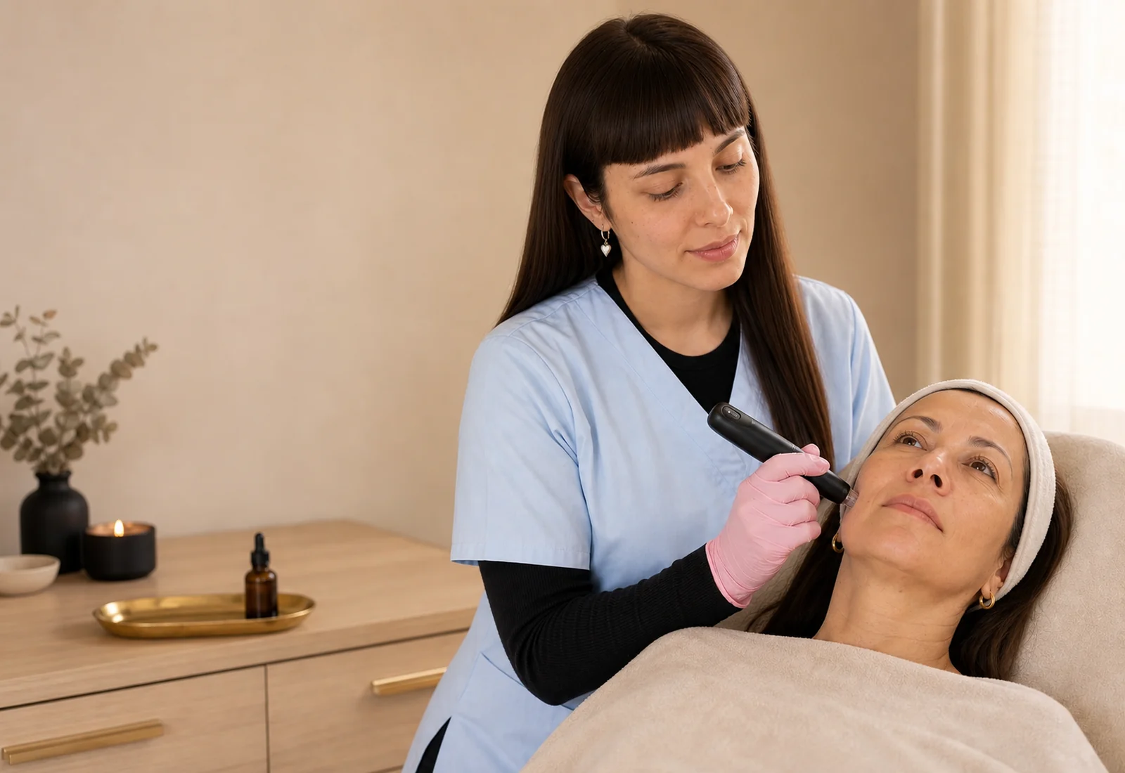 Exosomas con Dermapen en JF Skin & Hair Studio