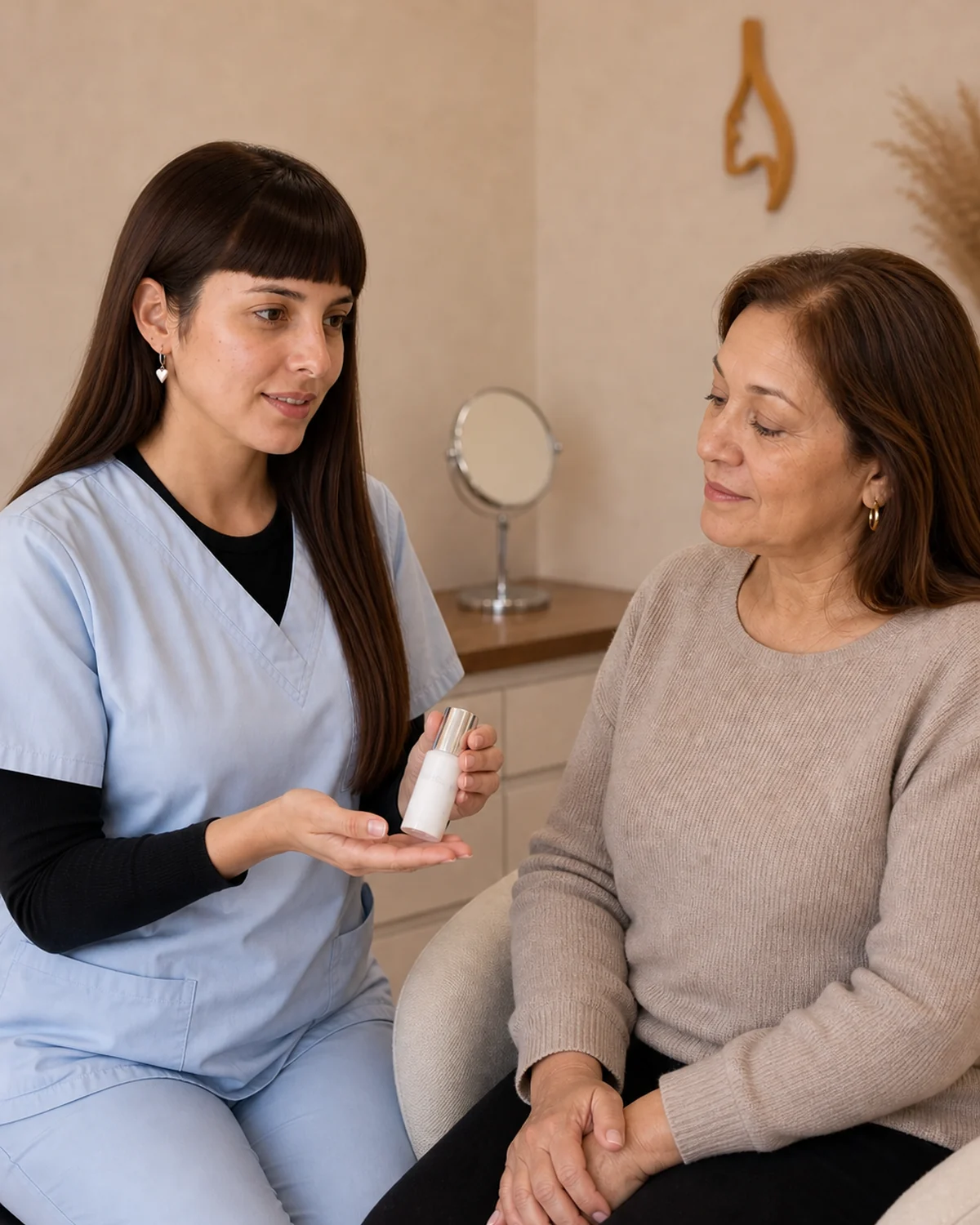 Acompañamiento profesional vinculado con Skin Booster